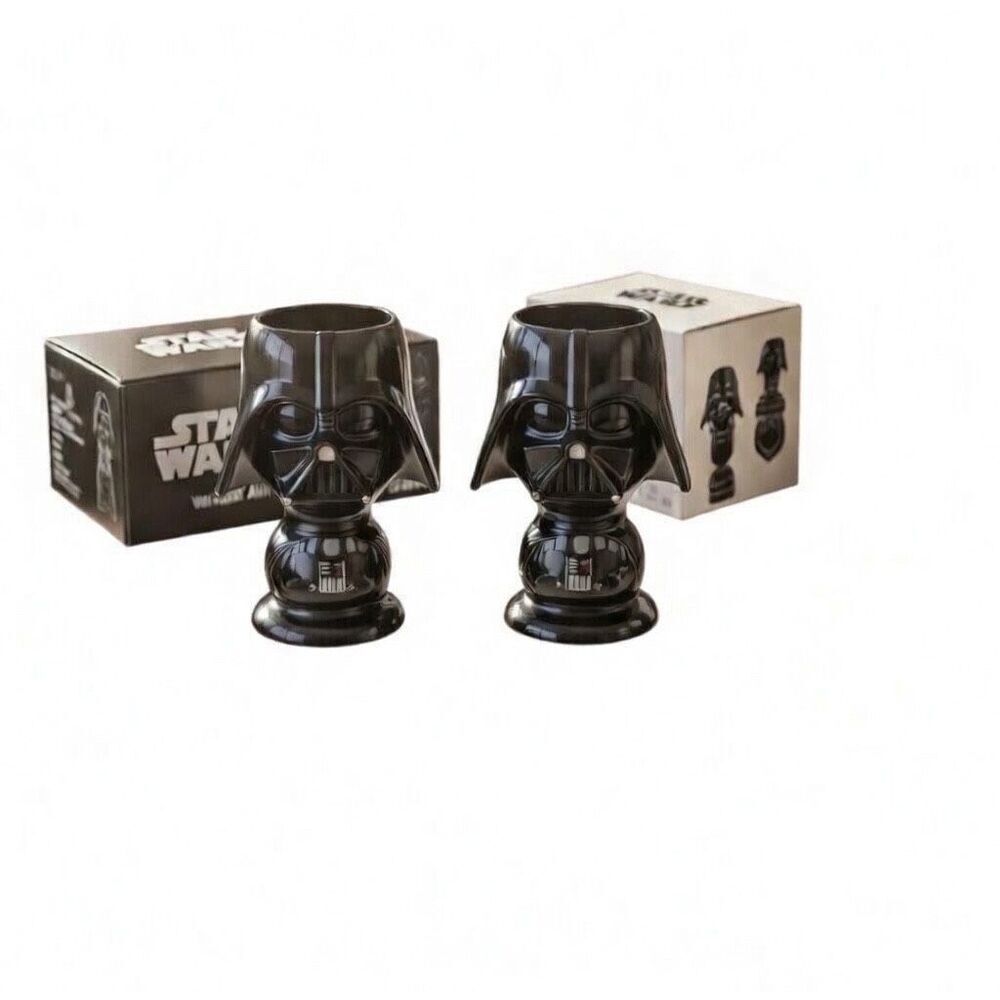 Star Wars Darth Vader Goblets-Disney. One With Cherry Candy And One With Cocoa